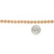8x4mm Flat Two-Sided Flower Beads in Luster Opague Beige, One Strand with apx 25 beads GB-FB39